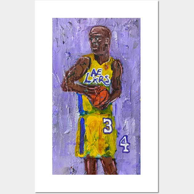 Shaquille O'Neil Wall Art by ElSantosWorld